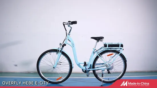 Vélo électrique confort 250 W avec Shimano 7 vitesses